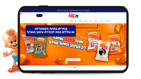 מדריך לעיצוב במבה אישית - מעצבים במחשב